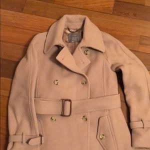 J Crew - wool trench coat